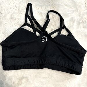 Bombshell black sports bra